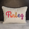 Personalized Rainbow Name Pillow